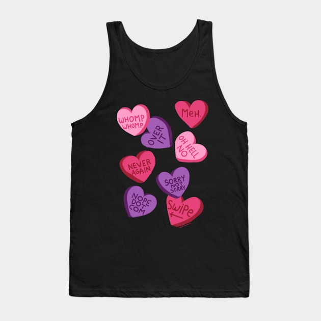 Funny snarky Tank Top by Steph Calvert Art